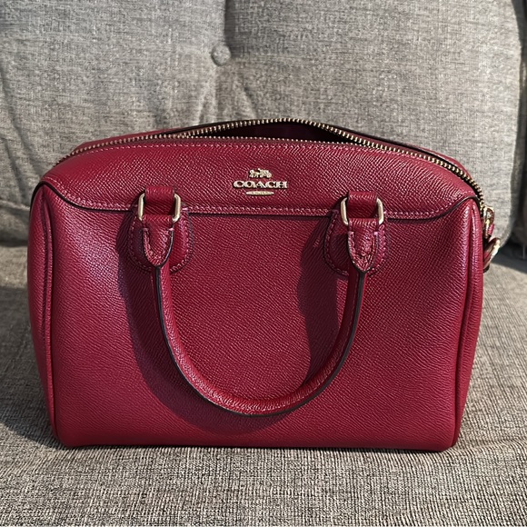 authentic Coach mini bennett satchel women’s bag - Picture 2 of 12